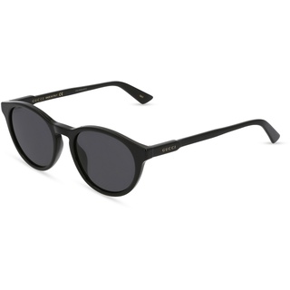 Gucci GG1119S Herren-Sonnenbrille Vollrand Panto Kunststoff-Gestell, schwarz