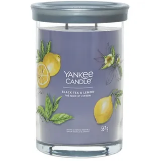 Yankee Candle Black Tea & Lemon Signature Tumbler Kerze 567 g