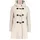 Dufflecoat mit Kapuze in savannah melange Gr 48