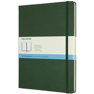 Moleskine Notizbuch XL 19x25cm Punktraster Myrtengrün