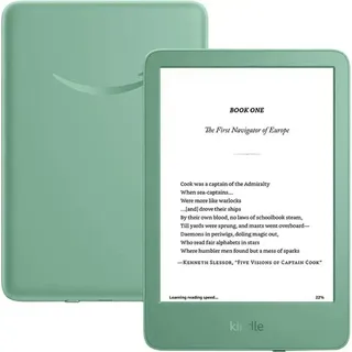 Amazon Kindle (11. Gen) 2024 16 GB ohne Werbung Matchagrün