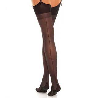 Glamory Delight 20 Strumpf 3er Pack | 60-62 (4XL) | Black (GL-1000)