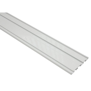 Gardinia Aluminium-Vorhangschiene 3-läufig, weiß, 250 cm