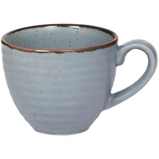 Landscape Kaffeetasse Farmhouse, Blau, Keramik, Vintage, 270 ml, Lfgb, Handmade Quality, handbemalt, Kaffee & Tee, Tassen, Kaffeetassen