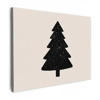 onlywow Leinwandbild, Schwarz | Gr.: 40 x 30 cm
