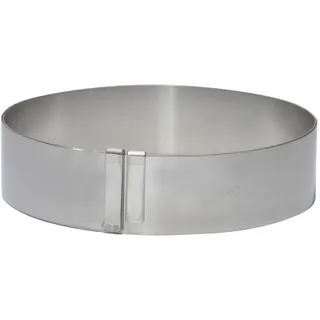 de Buyer-DEHNBARER RIESENRAHMEN AUS EDELSTAHL Ø18 BIS 36CMHT 4.5CM-18 x 35.9 x 4.4 cm-3040.01, Grau