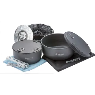Soto Navigator Koch Set  Camping Kochgeschirr grau Größe ONE SIZE Camping