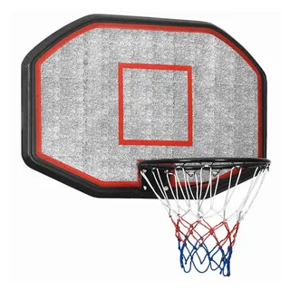 vidaXL Basketballkorb Schwarz 109 x 71 x 3 cm