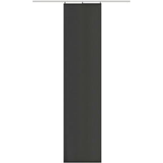 Schiebevorhang , grau , Maße (cm): B: 60 H: 245