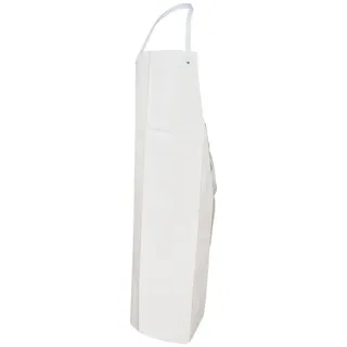 PVC Schürze, Latzschürze,90 x 120 cm, weiß