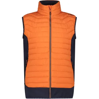 CMP Herren Hybrid Weste (Größe XXL, orange)