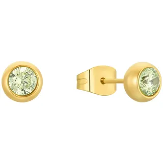 Amor Ohrstecker 2034450 grün Edelstahl 6mm