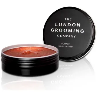 The London Grooming Company Pomade auf Wasserbasis für Männer |starker, ganztägiger Halt |hochglänzendes Finish |leicht auswaschbar |100ml (3.4 Fl Oz)