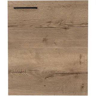 Nobilia Küchenschrankfront Structura, Eiche dunkel, Holzwerkstoff, 60x72x1.9 cm, Blauer Engel, Pefc, Goldenes M, Made in Germany, DGM-Klimapakt, Küchen, Küchenmöbel, Küchenschränke, Küchenunterschränke