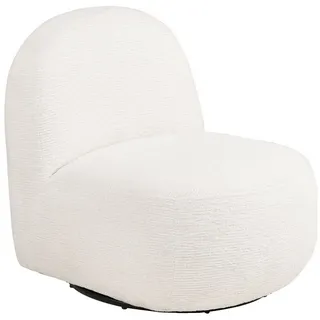 freiraum Drehsessel Milo, in weiss, Bezugsstoff - 67x70x74cm (BxHxT) weiß