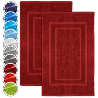 NatureMark Badematte Bordeaux 50 x 80 cm