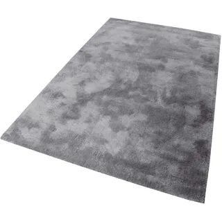 Hochflor-Teppich ESPRIT "Relaxx" Teppiche Gr. B/L: 130 cm x 190 cm, 25 mm, 1 St., grau (taupe, grau) Esszimmerteppiche Wohnzimmer, sehr große Farbauswahl, weicher dichter Hochflor