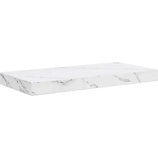 Maison Exclusive - Wandregal Wandhalterung Weiß Marmor 50 X 23,5