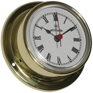 Delite Wanduhr Schiffsuhren Messing glänzend Altitude