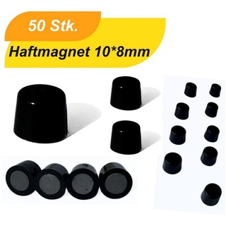 Magnet Magnettafel Memotafel Selbstklebend Magnetleisten Fotowand Büro (50-St)