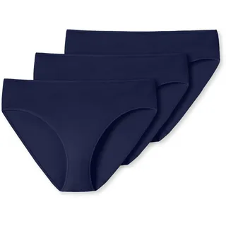SCHIESSER Slips 3 St. Dunkelblau M