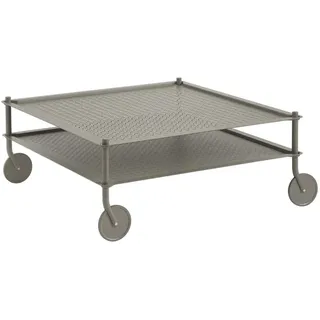 Muuto - Flow Couchtisch, 95,5 x 95 cm, taupe