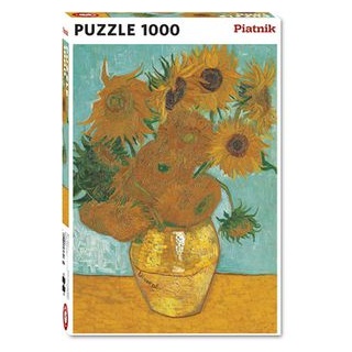 Piatnik Puzzle 5617 Van Gogh - Sonnenblumen, 1000 Teile, ab 10 Jahre