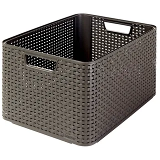 Curver Aufbewahrungsbox Style L 43,6 x 32,6 x 23 cm 1-tlg. braun