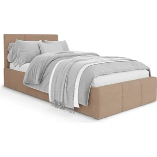 Muralo Polsterbett 90 x 200 cm Beige