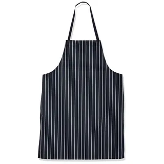 Genware NEV-NA11 Schürze, PVC, vertikal gestreift, wasserdicht, 72 cm x 100 cm