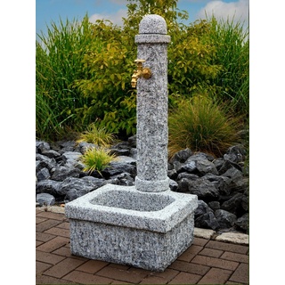 IDYL Gartenbrunnen Granit Gartenbrunnen, Granit – ein Naturprodukt – sehr robust – witterungsbeständig gegen Frost, Regen und UV-Strahlung.
