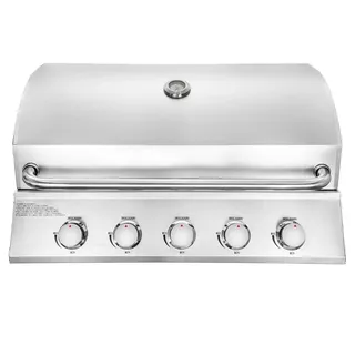 Bellano Living Einbaugrill für Outdoorküchen inkl. 5 Brennern