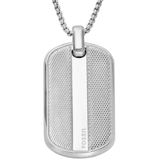 Fossil Kette Knox Edelstahl Silber