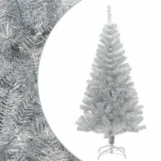vidaXL Künstlicher Weihnachtsbaum Silber 120 cm
