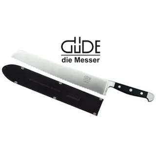 Güde Messer Solingen Brotmesser Güde Messer Brotmesser "Franz Güde" Alpha 32 cm mit Lederscheide