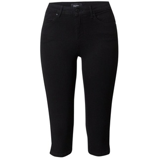 Vero Moda 3/4-Jeans June (1-tlg) Plain/ohne Details schwarz S