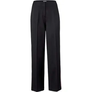 Tchibo - Jerseyhose mit Galonstreifen - Damen - Gr. 42 - schwarz