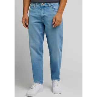 Weite Jeans LEE "OSCAR" Gr. 31, Länge 34, blau (sun daze) Herren Jeans Relaxed Fit