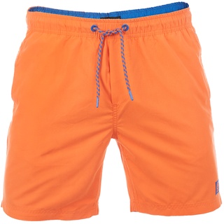 riverso Herren Badehose RIVDavid Regular Fit Regular Fit Shiny Orange Tunnelzug 3XL