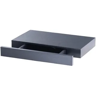 Carlo Milano Wandregal 40 x 5 x 25 cm Schwarz
