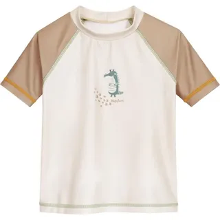 Playshoes Badeanzug Uv-Schutz Shirt 1/2-Arm Wildtiere braun 62/68