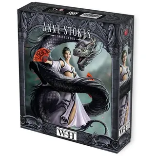 Dragon Dancer 1000-teilige Puzzlespiele für Erwachsene, Gothic-Dark-Fantasy-Kunstwerke von Anne Stokes (Inkl. Poster-Rätselanleitung)