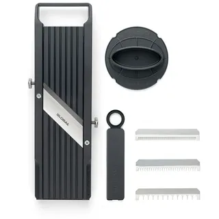 Global GEMÜSEHOBEL 64 mm Würfel/Scheiben/Julienne 1-tlg. Schwarz