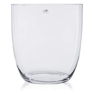 Sandra Rich Glasvase, Dekoglas Round XXL H. 33cm D. 31cm rund transparent