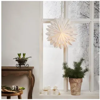 Star Trading Papierstern Clipp 60 cm weiß