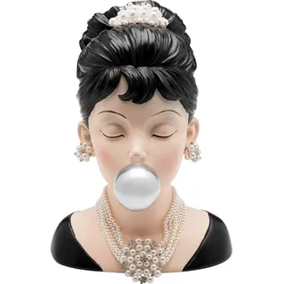 KARE DESIGN Vase Bubble Gum Lady 29,8 cm Polyresin Bunt