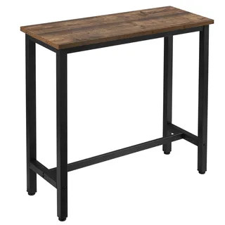 Woltu Bartisch 100 x 40 x 100 cm Braun