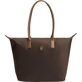 Tommy Hilfiger Popette Tote-Bag Leder Fondant Brown