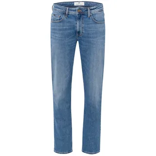 Cross Jeans Herren Jeans ANTONIO Relaxed Fit Blau 307 Normaler Bund Reißverschluss W 34 L 38