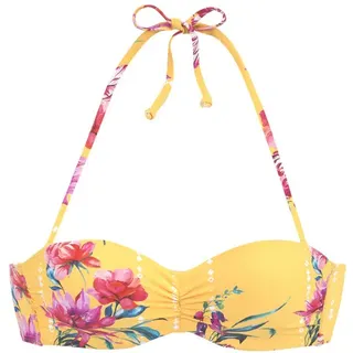SUNSEEKER Bügel-Bandeau-Bikini-Top Damen Gelb 34 Cup E